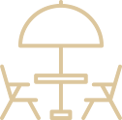 Ícone de área externa